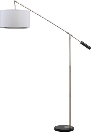 Safavieh Carina 855-Inch H Balance Floor Lamp Shine Nickel Mirror 