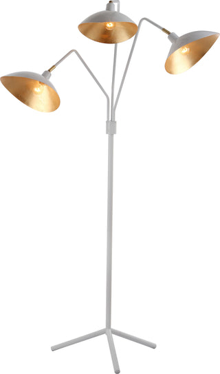 Safavieh Iris 695-Inch H Floor Lamp White main image