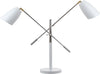Safavieh Mavis 32-Inch H Adjustable Table Lamp White 