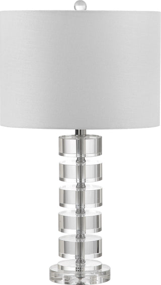 Safavieh Frances 25-Inch H Table Lamp Clear Mirror 