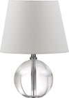 Safavieh Mable 14-Inch H Table Lamp Clear 