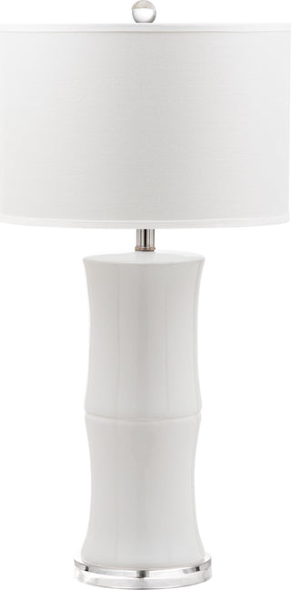 Safavieh Bamboo 29-Inch H Table Lamp White 