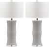 Safavieh Bamboo 29-Inch H Table Lamp White 