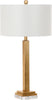 Safavieh Perri 30-Inch H Crystal Base Table Lamp Gold 
