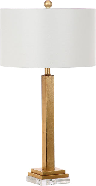 Safavieh Perri 30-Inch H Crystal Base Table Lamp Gold 