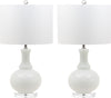 Safavieh Franny 2575-Inch H Table Lamp White Mirror 