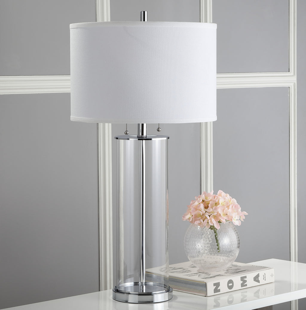 Safavieh Velma 31-Inch H Table Lamp Clear  Feature