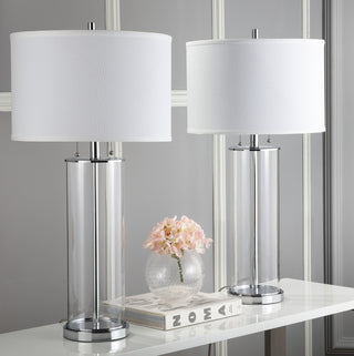 Safavieh Velma 31-Inch H Table Lamp Clear 