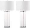 Safavieh Velma 31-Inch H Table Lamp Clear 