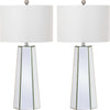 Safavieh Janice 315-Inch H Table Lamp Clear Mirror 