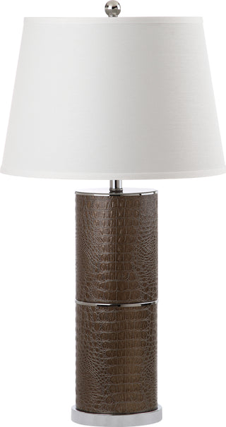 Safavieh Pearson 33-Inch H Table Lamp Brown Mirror 