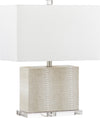 Safavieh Delia 205-Inch H Table Lamp Cream Mirror 