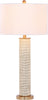 Safavieh Ollie 315-Inch H Faux Alligator Table Lamp Cream main image