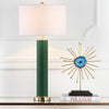 Safavieh Ollie 315-Inch H Faux Snakeskin Table Lamp Dark Green main image