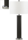 Safavieh Ollie 315-Inch H Faux Woven Leather Table Lamp Grey Main