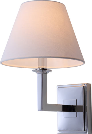 Safavieh Pauline Chrome 145-Inch H Wall Sconce Lamp main image