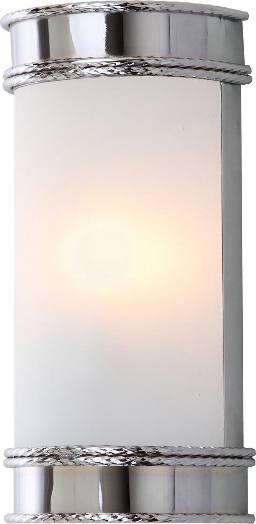 Safavieh Florence 12-Inch H Chrome Wall Sconce Lamp Mirror main image