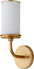 Safavieh Lorena 14-Inch H Gold Wall Sconce Lamp Mirror 