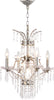Safavieh Michelle 5 Light Beaded 1775-Inch Dia Adjustable Chandelier Rusted Lamp Mirror main image