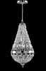 Safavieh Silva Chrome Glass 10-Inch Dia Byrd Chandelier Chrome/Clear Lamp  Feature