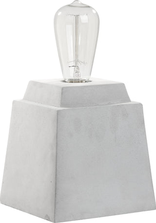 Safavieh Opal Concrete 1175-Inch H Table Lamp Grey Mirror 