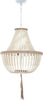 Safavieh Lush Kristi 3 Light 165-Inch Dia Cream Beaded Pendant Lamp 