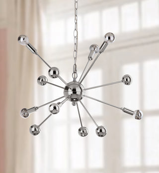 Safavieh Matrix Sputnik 6 Light Chrome 2475 Inch Dia Pendant Lamp 