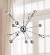 Safavieh Matrix Sputnik 6 Light Chrome 2475 Inch Dia Pendant Lamp  Feature