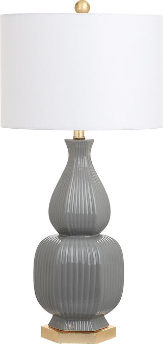 Safavieh Cleo 315-Inch H Table Lamp Grey Mirror 