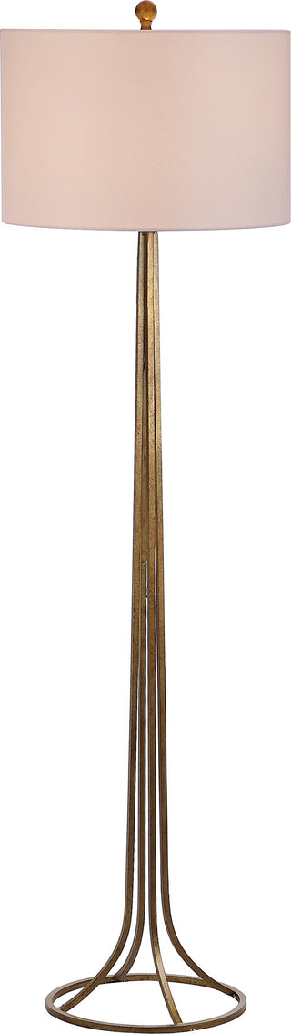 Safavieh Draven 60-Inch H Floor Lamp Antique Bronze Mirror main image