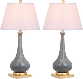 Safavieh Jolie 325-Inch H Table Lamp Grey/Gold Mirror 