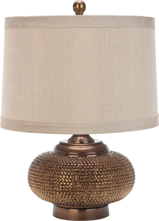 Safavieh Alexis 19-Inch H Gold Bead Lamp Copper main image