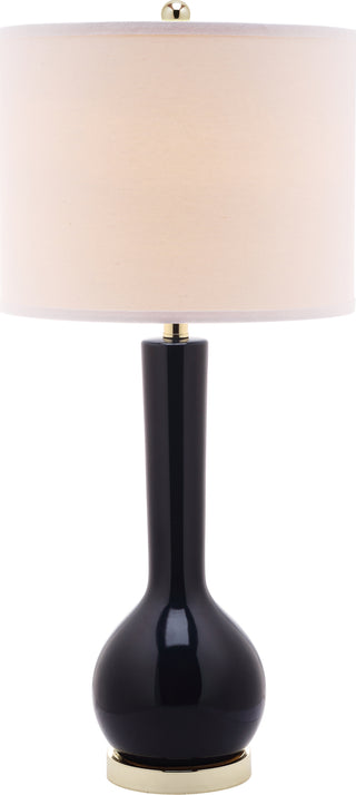 Safavieh Mae 305-Inch H Long Neck Ceramic Table Lamp Navy main image