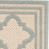 Safavieh Linden LND121L Cream/Aqua Area Rug 