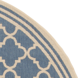 Safavieh Linden LND121M Blue/Creme Area Rug 