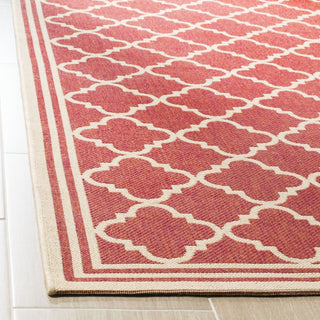 Safavieh Linden LND121Q Red/Creme Area Rug Detail Image