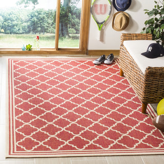 Safavieh Linden LND121Q Red/Creme Area Rug Lifestyle Image Feature