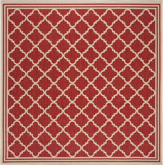 Safavieh Linden LND121Q Red/Creme Area Rug Square Image