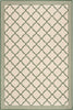 Safavieh Linden LND121W Cream/Green Area Rug main image
