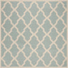 Safavieh Linden LND122K Aqua/Cream Area Rug 