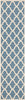 Safavieh Linden LND122M Blue/Creme Area Rug 