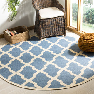 Safavieh Linden LND122M Blue/Creme Area Rug 