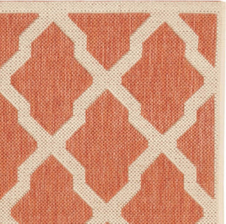 Safavieh Linden LND122P Rust/Creme Area Rug 