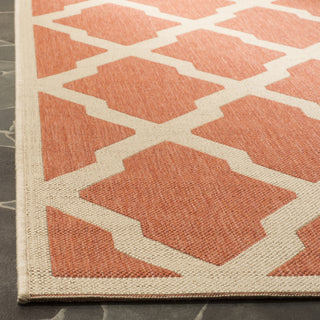 Safavieh Linden LND122P Rust/Creme Area Rug 