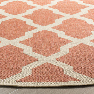 Safavieh Linden LND122P Rust/Creme Area Rug 