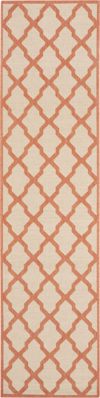 Safavieh Linden LND122R Cream/Rust Area Rug 