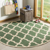Safavieh Linden LND122Y Green/Creme Area Rug 