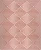 Safavieh Linden LND123Q Red/Creme Area Rug Main Image