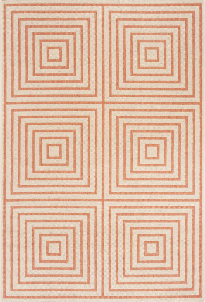 Safavieh Linden LND123R Cream/Rust Area Rug main image