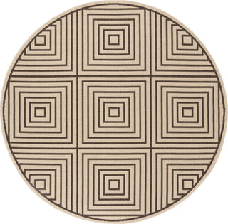 Safavieh Linden LND123U Creme/Brown Area Rug 